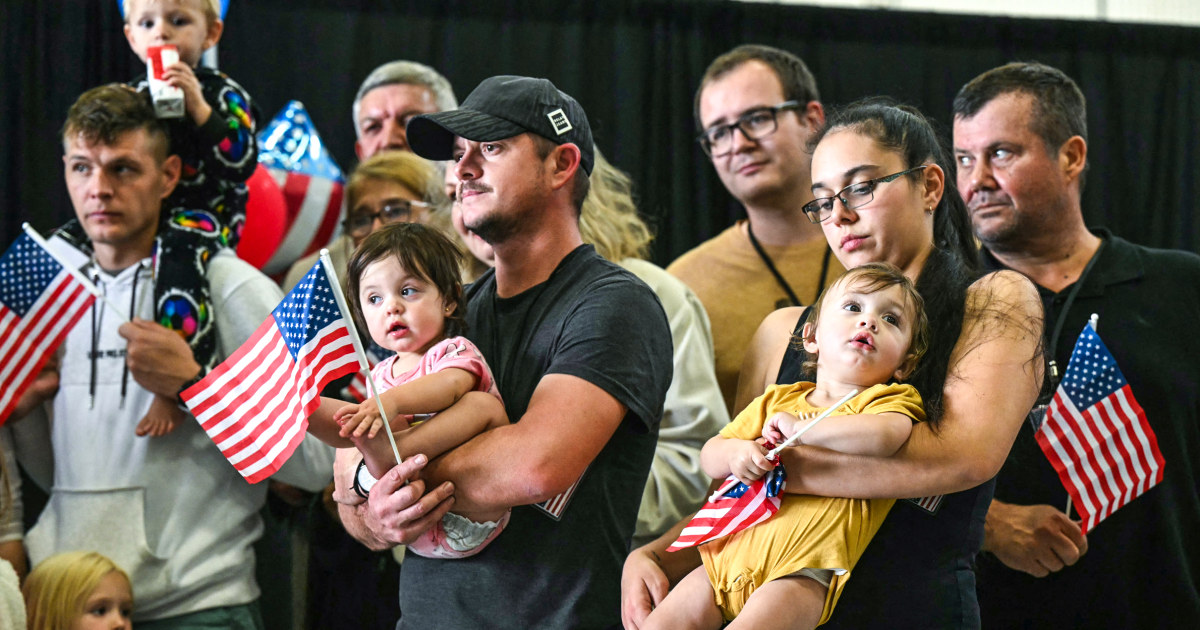 Trump administration welcomes 59 white South African refugees into the U.S., sparking political debate